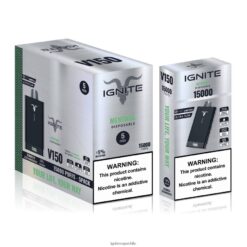 Comprar IGNITE Vape - IGNITE V150 paquete de 5 bolígrafos vaporizadores mentol 8VN0T087