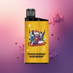 IGET Bar 3500 Puffs Durazno Mango Frambuesa 1400 mAh 1.2 Ohm