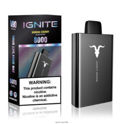 IGNITE Tobacco Outlet - IGNITE V80 pluma vaporizador cereza de plátano 8VN0T05