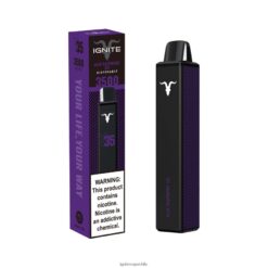 IGNITE Vape Chile - IGNITE V35 pluma vaporizador hielo de frambuesa azul 8VN0T0131