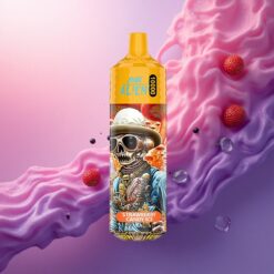 JNR Alien 10000 Fresa Caramelo Hielo con LED RGB y 850mAh