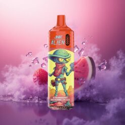JNR Alien 10000 Fresa Sandía Hielo con 850mAh y LED RGB