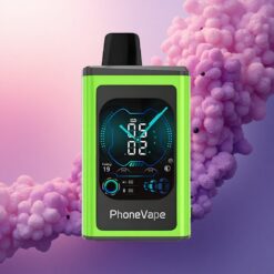 JNR PhoneVape 30000 Manzana Ácida Helada con 850mAh y Nicotina Ajustable