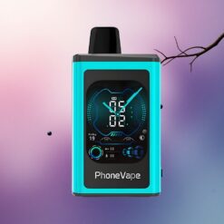JNR PhoneVape 30000 Miami Menta - Cámara Remota 850mAh Nicotina Ajustable