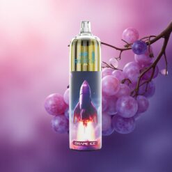 JNR Rocket-X 12400 Helado de Uva con Luz RGB y Batería 850mAh