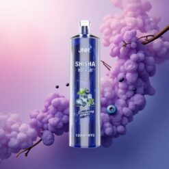 JNR Shisha Hookah 12000 Helado de Arándano 750mAh 0% Nicotina
