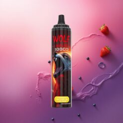 JNR Wolf Niplo 10000 Fresa Sandía Limonada 20ml 5% Nicotina Tipo-C