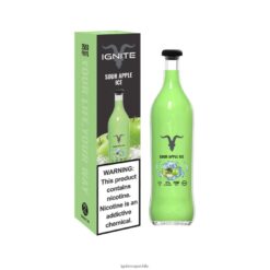Pod IGNITE Nicotina - IGNITE V25 pluma vaporizador hielo de manzana agria 8VN0T0118
