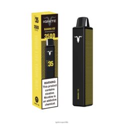 Vape IGNITE Nicotina - IGNITE V35 pluma vaporizador hielo de plátano 8VN0T019
