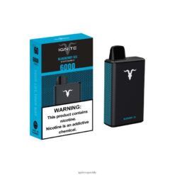 Vape IGNITE Nicotina - IGNITE V60 pluma vaporizador hielo de arándanos 8VN0T029